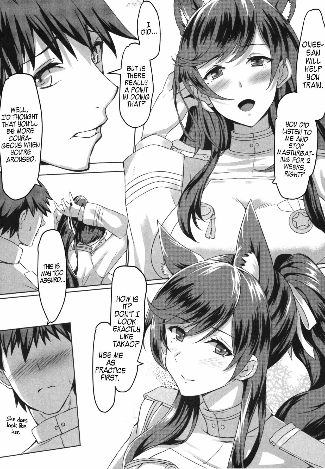 Hentai Manga Comic-Atago-san! Teach Me How To Confess To Someone!-Read-5